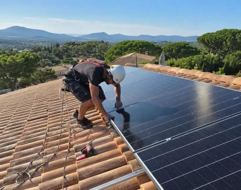 Installateur panneaux solaires Gruffy — pose photovoltaïque sur toiture