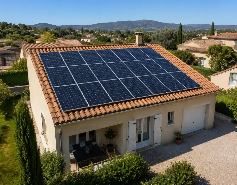 Prime à l'autoconsommation panneaux solaires Gruffy — aide financière de l'État